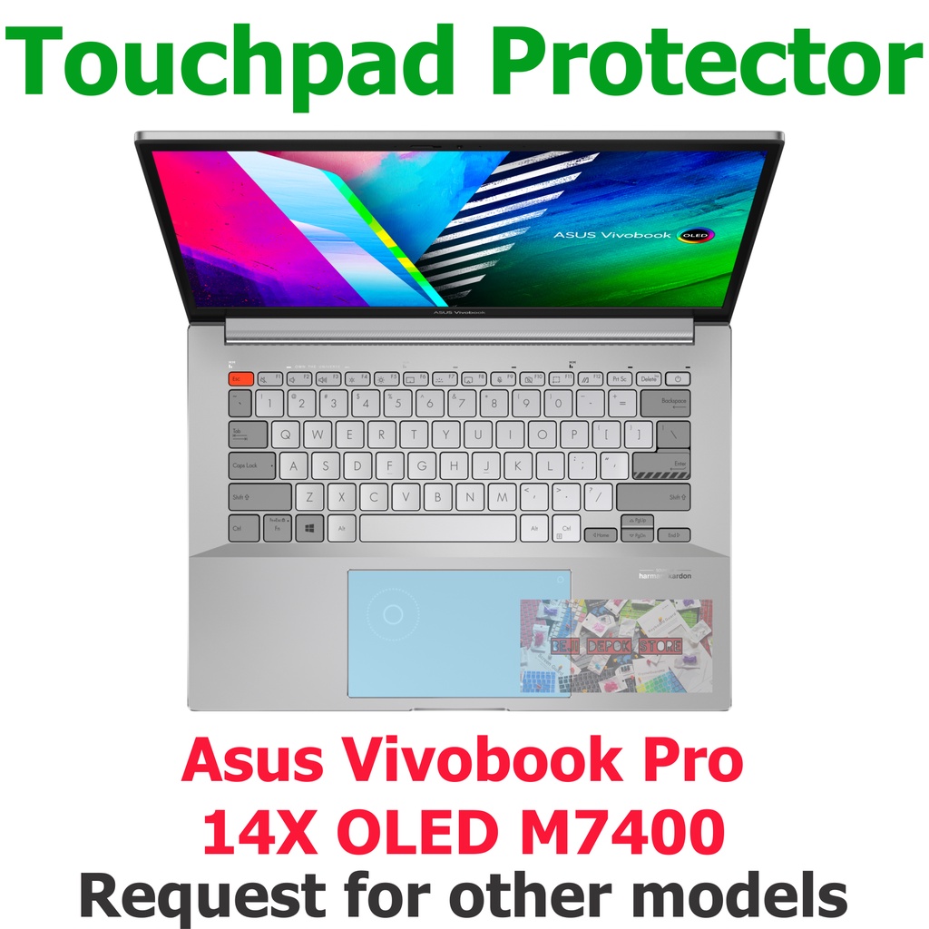 Touchpad Trackpad Protector Cover Anti Gores Asus Vivobook Pro 14X OLED M7400