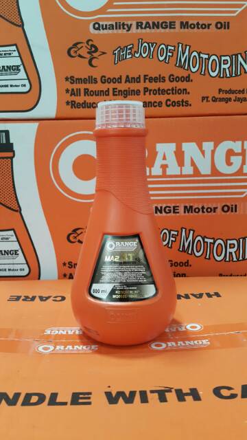 OLI MESIN MOTOR ORANGE / QRANGE 4T PREMIUM 10W-40 800 ML