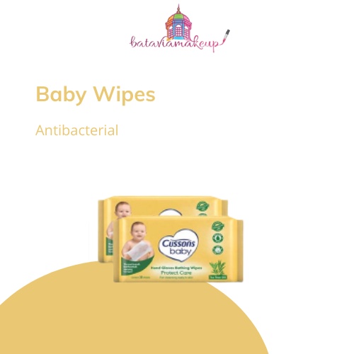 Cussons Baby Wipes 45 + 45/Tisu Basah Bayi/Beli 1 Gratis 1