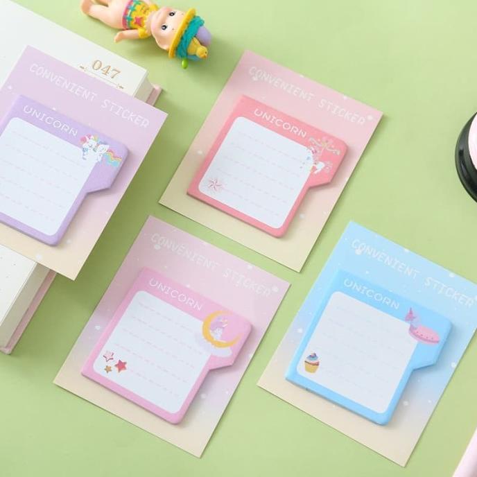 

Kualitas terbaik] Sticky notes Unicorn Label MB0075
