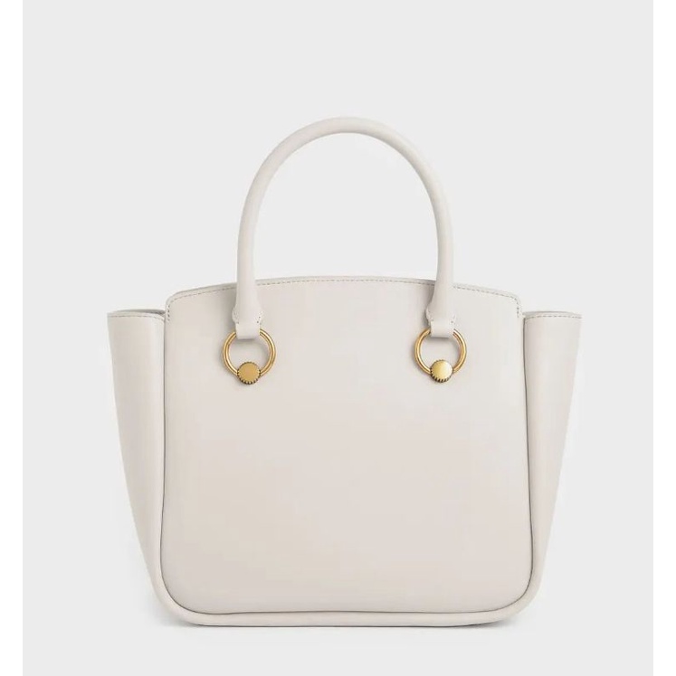 3.3 SALE | CK Ring Detail Large Hobo Bag