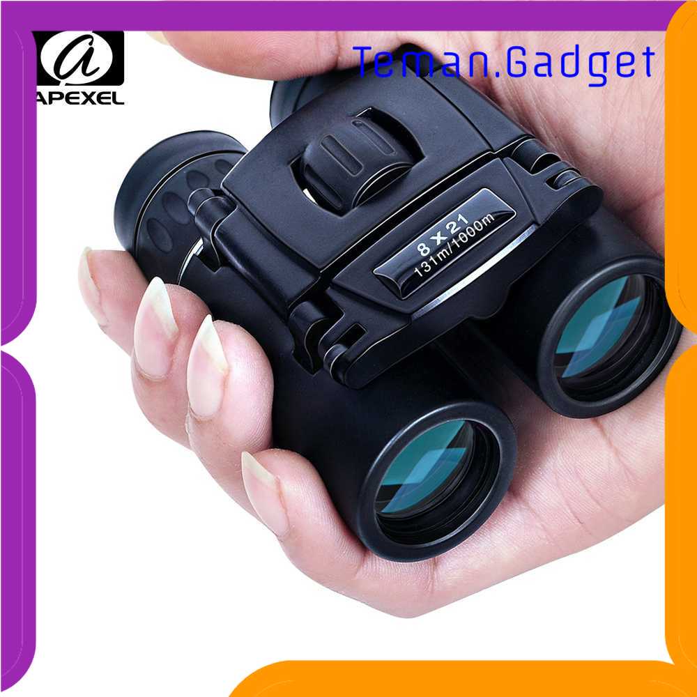 TG-IDI APEXEL Teropong Binoculars Compact Zoom 8x21 - APS-8X21