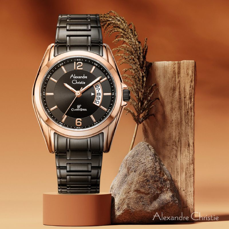 JAM TANGAN PRIA ALEXANDRE CRISTI AC8289/AC 8289 ORIGINAL GARANSI RESMI 1TAHUN