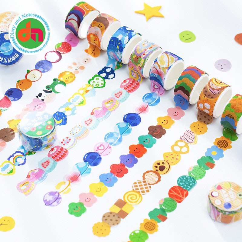 

Sticker Hiasan Buku Little Tales Assorted Roll Deco Stickers