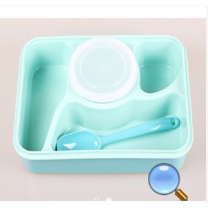 Kotak Makan YOOYEE 4sekat dengan sup (#392)