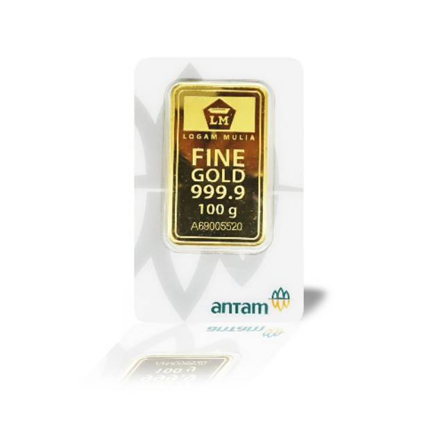 Logam Mulia Emas Antam 100 gram