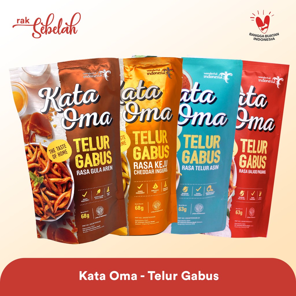 Jual Kata Oma Telor Gabus Indonesia|Shopee Indonesia