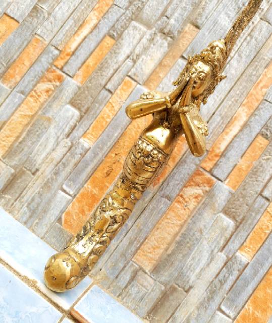 TERMURAH Keris nyi blorong kuningan antik