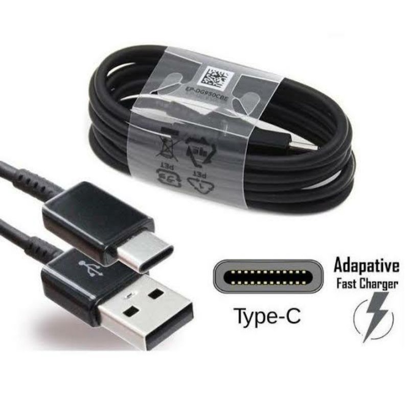 KABEL DATA KABEL CHARGER CAS CASAN FAST CHARGING USB TYPE TIPE C TEPSI FOR SAMSUNG GALAXY A20S A12 A