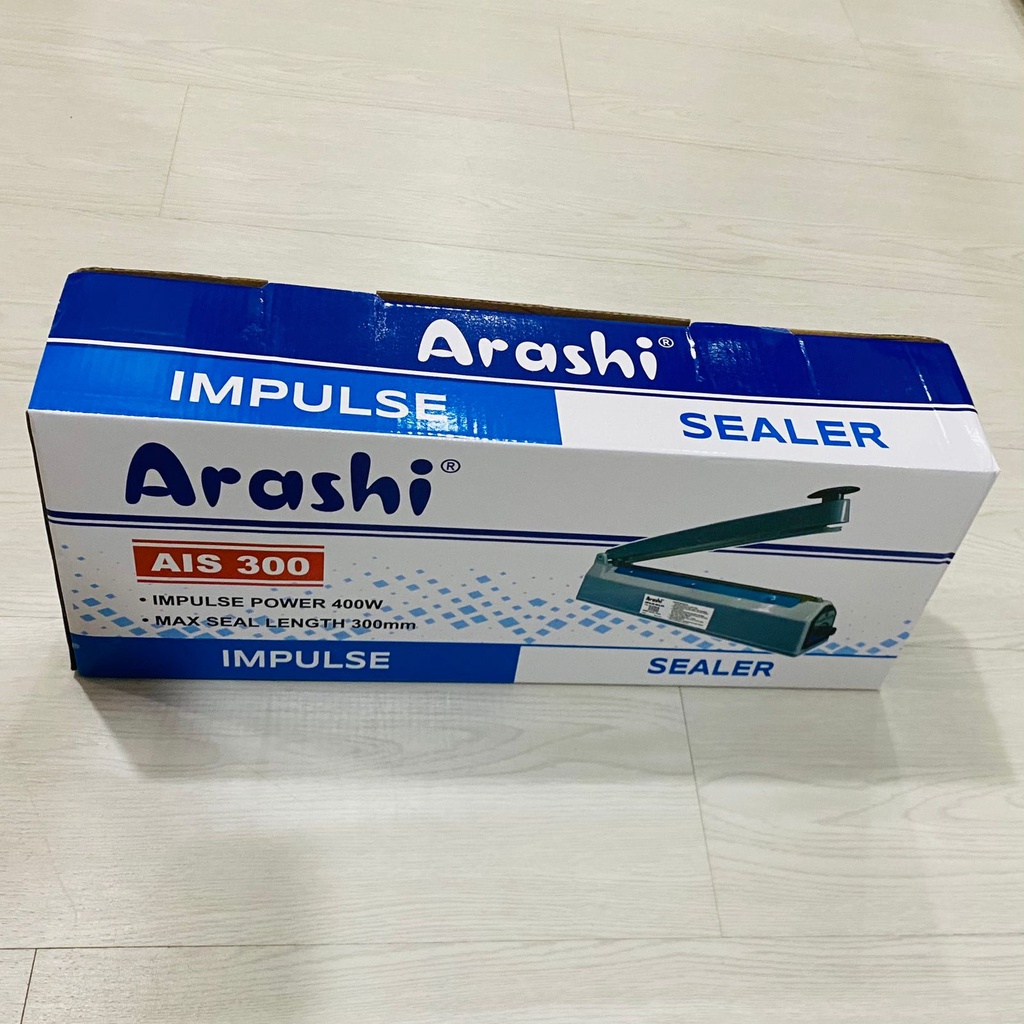 Arashi Impulse Sealer AIS 300mm/ PRES PLASTIK 30 CM