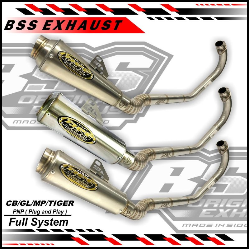 knalpot orginal bss sidoarjo pnp mp gl cb tiger
