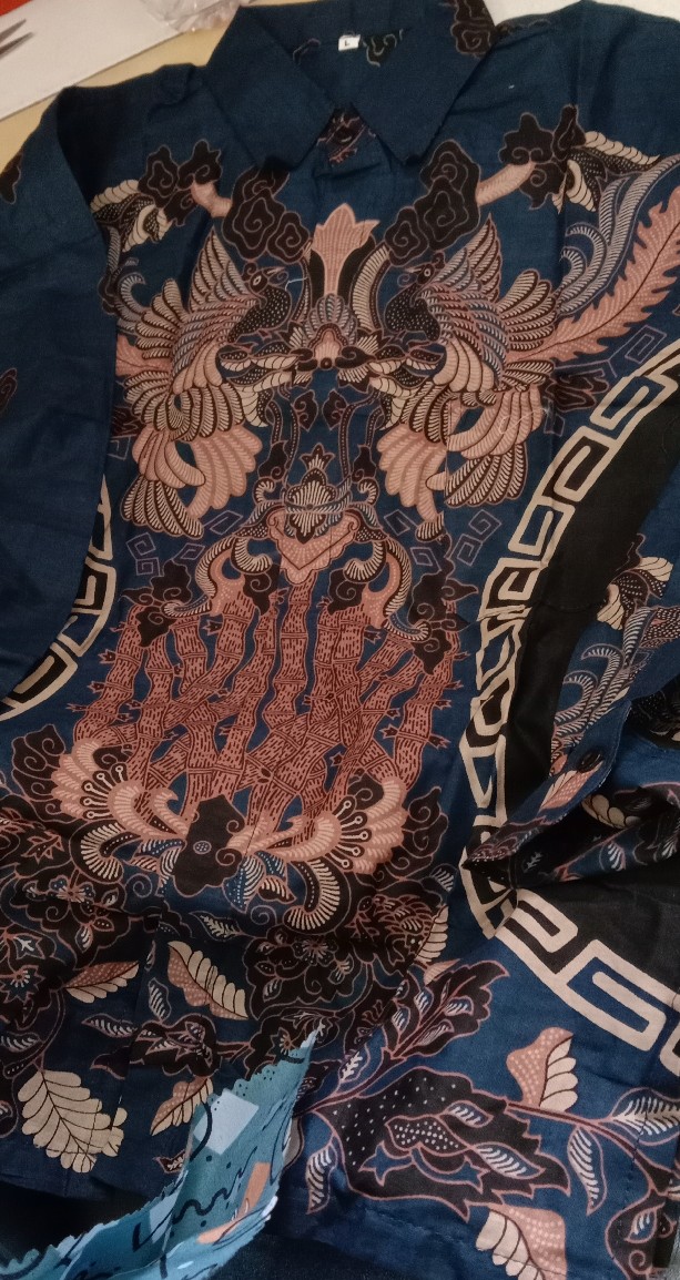 Couple Tunik Batik Lengan Panjang