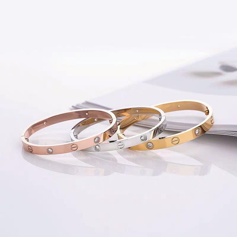 SALE / OBRAL Gelang bangle wanita titanium korea anti karat import hadiah cewek GK012