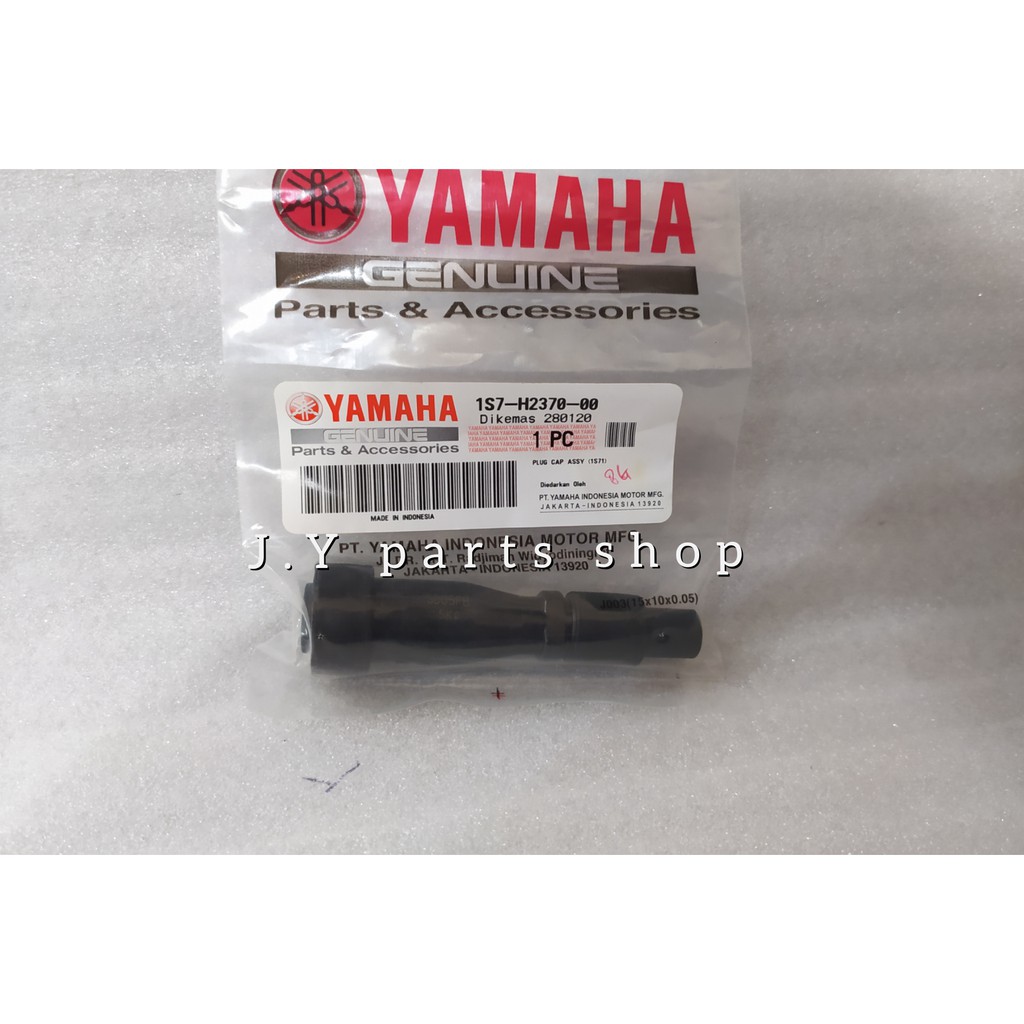 PADUD CANGKLONG KOP COP TUTUP BUSI JUPITER MX VIXION NVL NVA R15 LAMA V2 BYSON ORIGINAL YGP 1S7-H2370-00