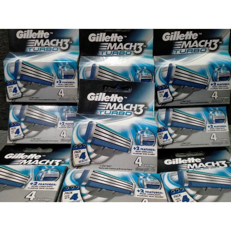 GILLETE MACH3 TURBO ( harga sdh promo 50% )