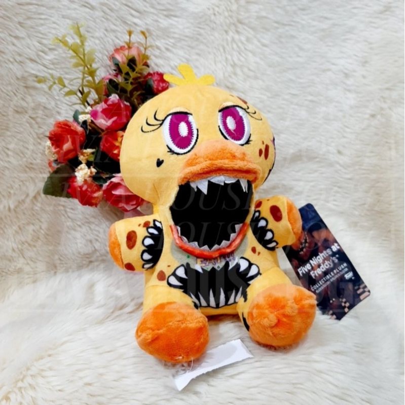 Boneka Nightmare Chica Five Five Night At Freddy's M Tag Boneka FNAF Nightmate Chica M Tag