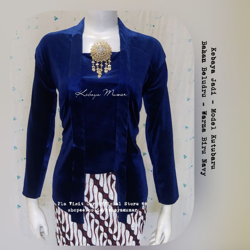 Kebaya Bludru Kartini Murah Sekali