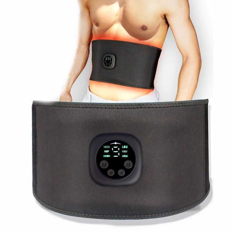 Alat Stimulator Pertumbuhan Otot Fitness Belt Six Pack EMS Muscle Rechargeable