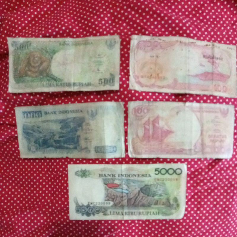 Uang Asli Indonesia Lama