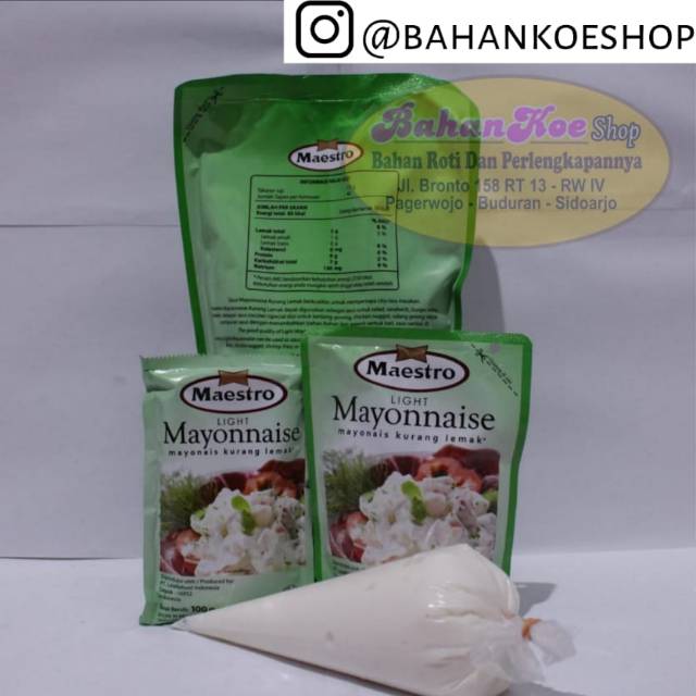 

Mayones maestro timbangan 250gr