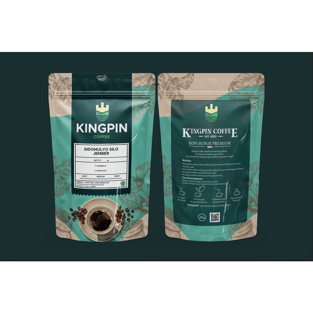 

Kingpin Kopi Bubuk Robusta Premium