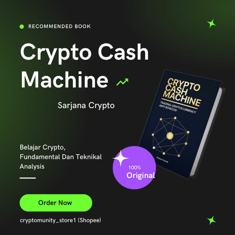 Buku Crypto Cash Machine: Trading Cryptocurrency Anti Boncos