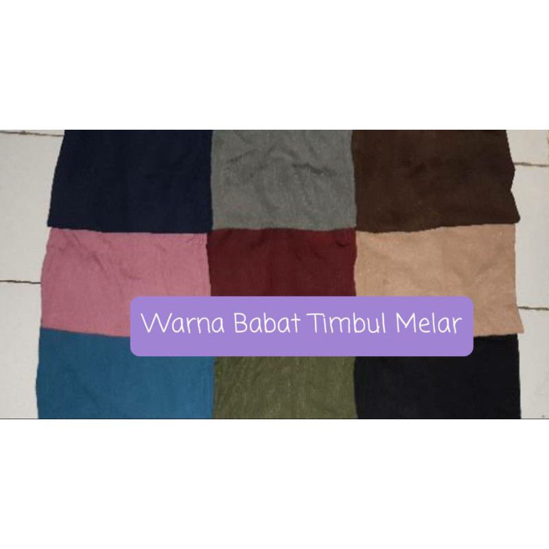 Celana babat pendek Jumbo/Celana kolor jumbo/Celana harian Nyaman