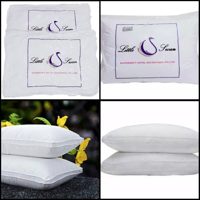 Feather Pillow Imported From Italy Fabric 100 Cotton Bantal Bulu Angsa Lazada