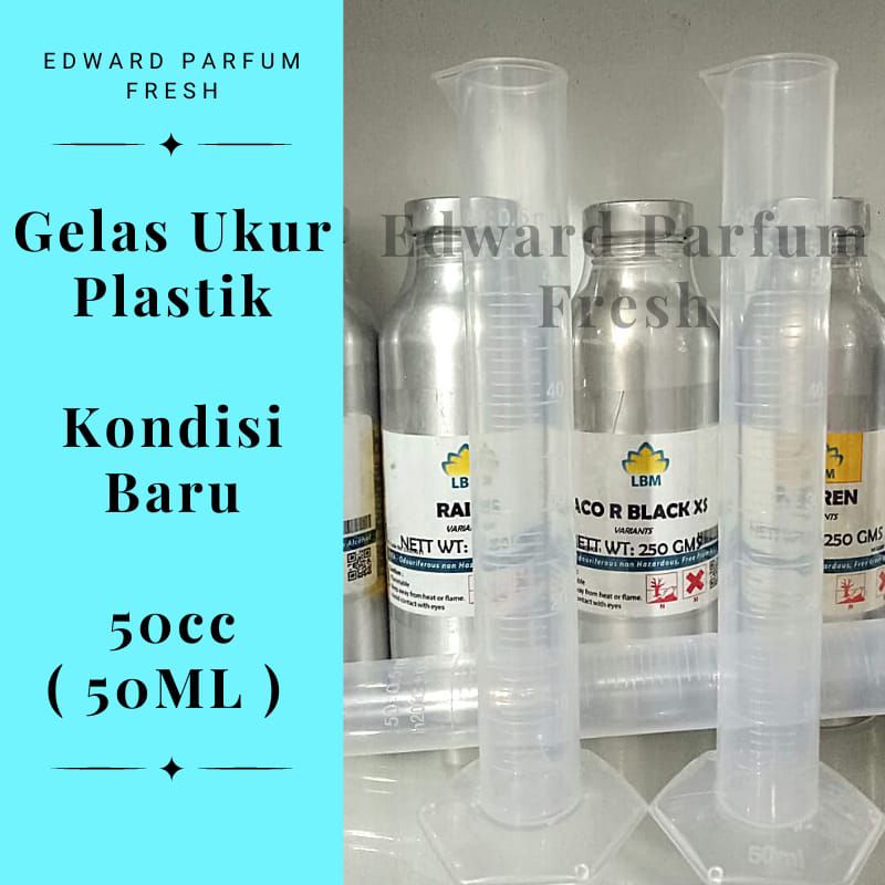 Jual Gelas Ukur 50cc 50ml Gelas Ukur Botol Plastik Gelas Ukur Bibit Parfum Tabung Ukur 0707