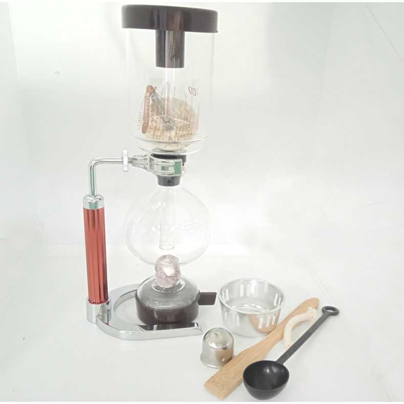 Eworld Japanese Style Siphon Coffee Maker Vacuum Pot 3 Cups - JF99