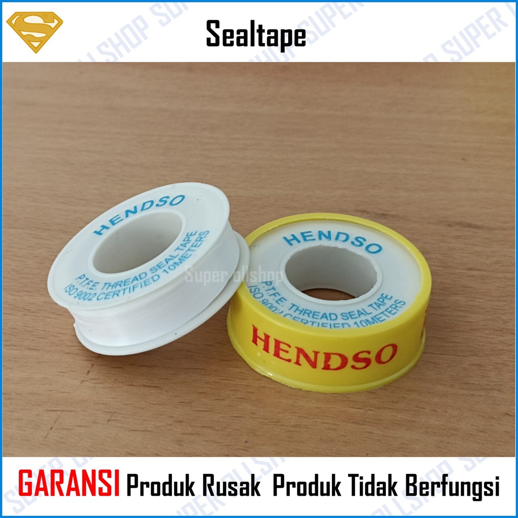 Sealtape Selotip Siltip Pipa Isolasi Kran Seltip Seal Tape Isolatip 1/2 inch