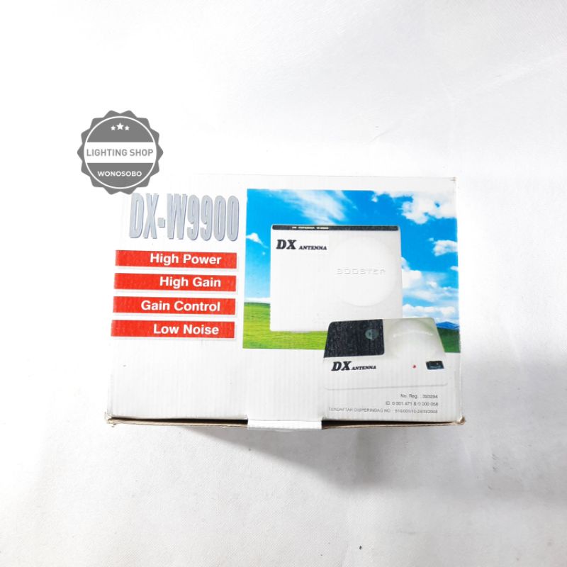 Booster TV Dx-w 9900 Booster anthena UHF ORI 100%