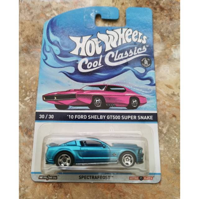 Hot Wheels 10 Ford shelby Gt500 super snake cool classics hotwheels