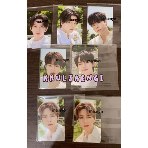 TREASURE PC MANYO EVENT 4 PHOTOCARD YOSHI MASHIHO JAEHYUK HYUNSUK JIHOON HARUTO JUNKYU HYUNSUK