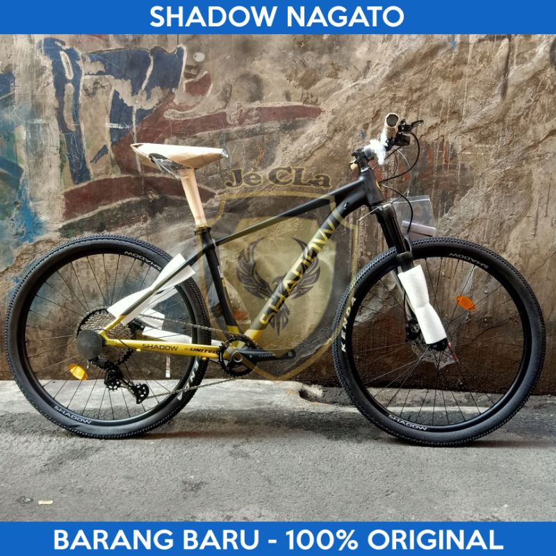 Sepeda Gunung MTB SHADOW NAGATO By UNITED 27.5 Inch Shimano Deore 12 Speed Hydraulic