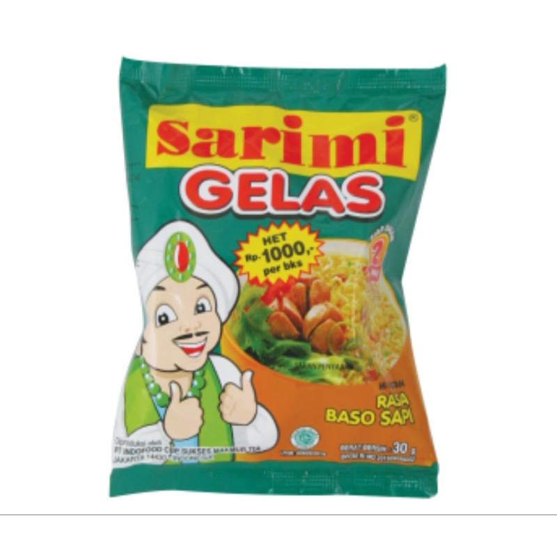 

Sarimi gelas