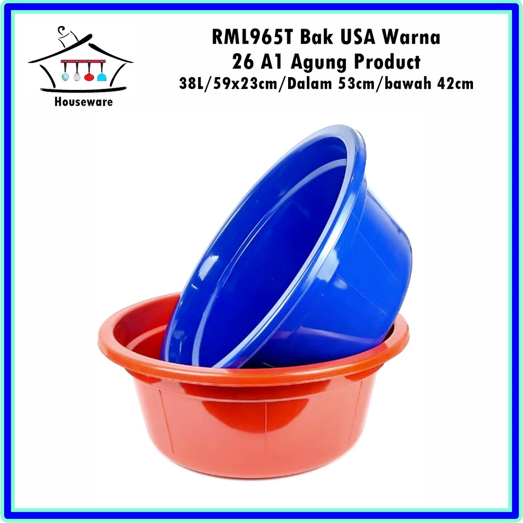 RML965T Bak USA Warna 26 A1 Agung Product 38L