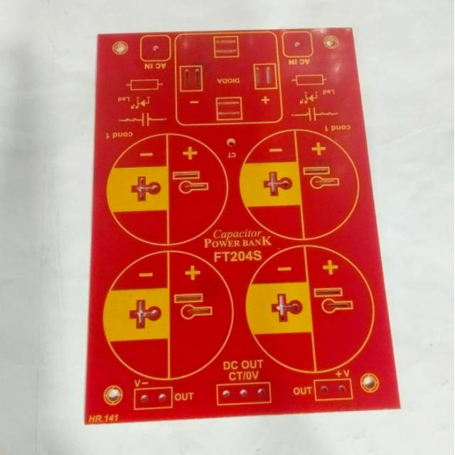 Pcb power suplay 4 elco