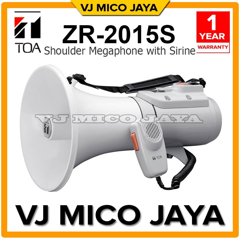 TOA ZR-2015S Megaphone TOA Sirine