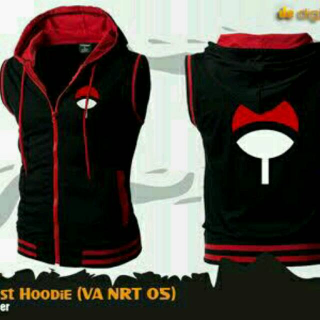 Sweater anime uchiha/sweater rompi uchiha