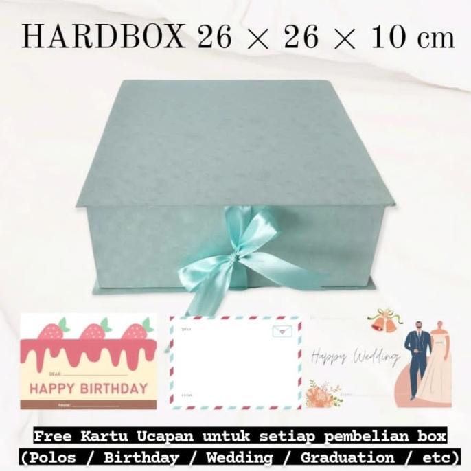 

[COD] GIFT BOX 262610 - HARDBOX - BOX HAMPERS - KOTAK KADO - BOX HADIAH [COD]