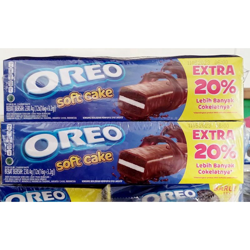 Oreo Soft Cake ( 16gr + 3.2 gr ) x 12 pack