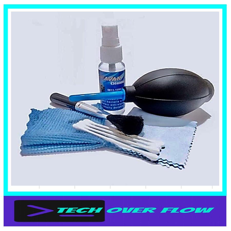 super set cleaning kit / lensa cleaner / cleaning kit 6 in 1 / pembersih lensa / Tech Over Flow