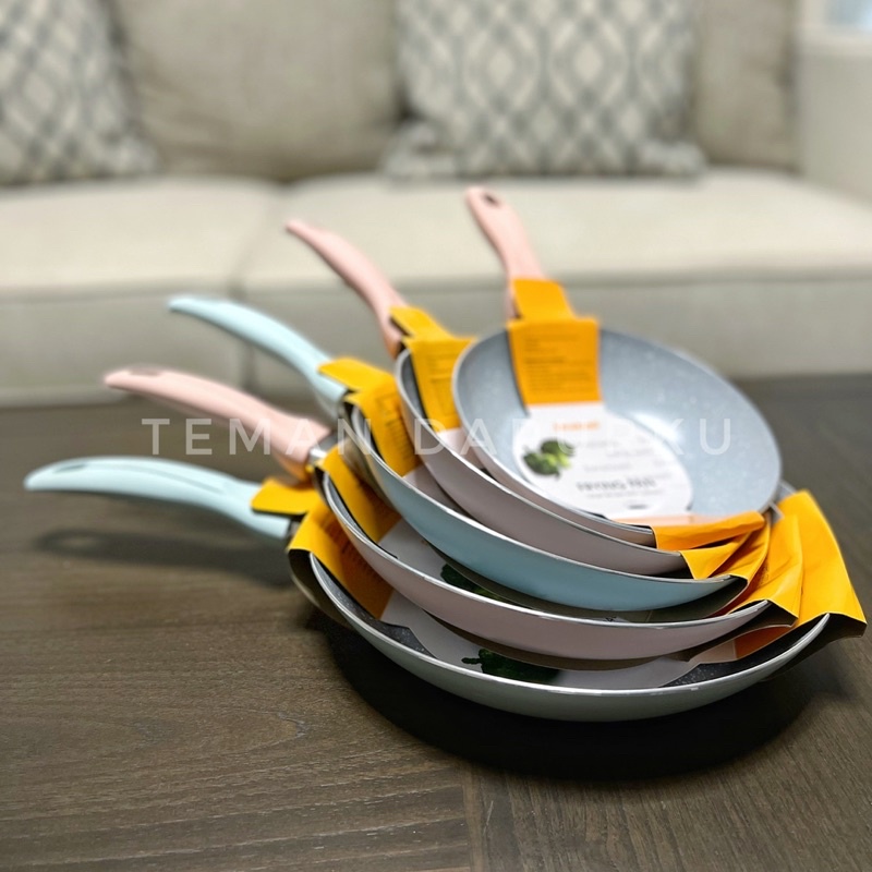 Wajan Keramik / Ceramic Fry Pan uk. 18 / 20 - IWATANI