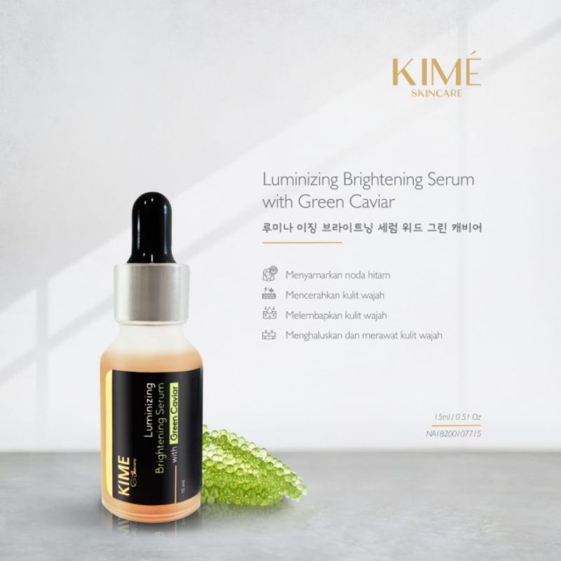 KIME SERUM WITH GREEN CAVIAR