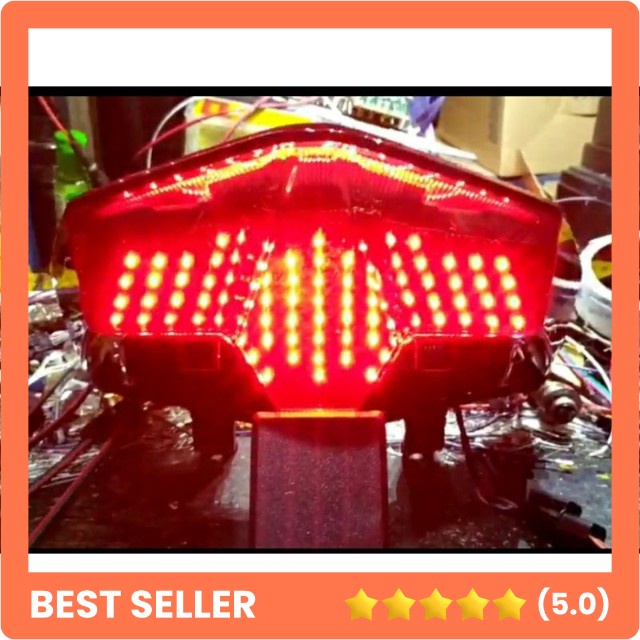 aksesories Led running 10 mode rem stay + tombol setting manual auto vario new 125 /150 2018 tampil 
