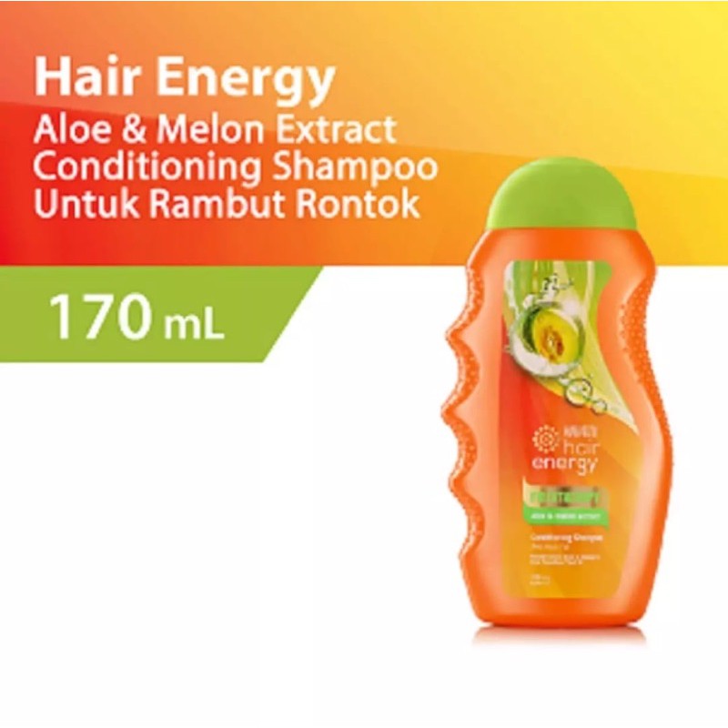 Makarizo Hair Energy Fibertherapy Conditioning Shampo Aloe &amp; Melon 170ml