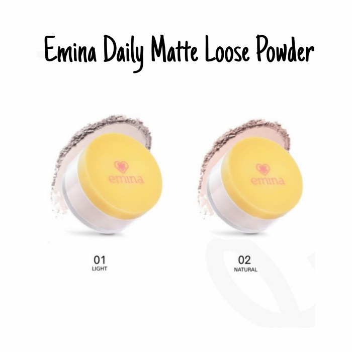 Emina Daily Matte Loose Powder GIRLSNEED77