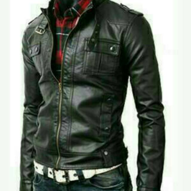 JP 01035 jaket semi kulit pria