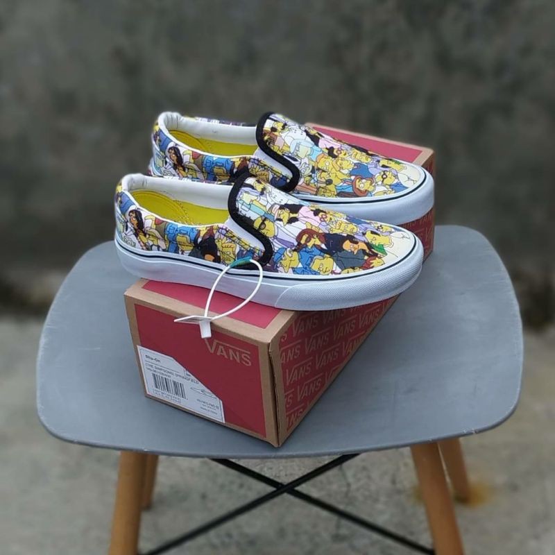 Vans Slip On The Simpsons Springfield